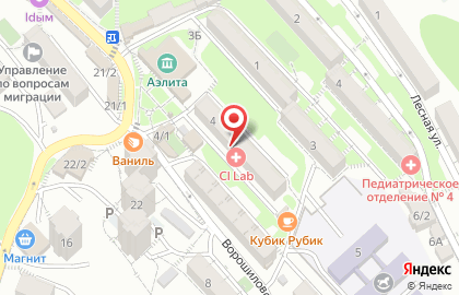 Центр хореографического искусства Оксаны Губановой на карте