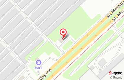 Автотехцентр №1 на площади Металлургов на карте