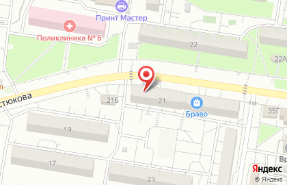 Микрокредитная компания Центрофинанс в Западном округе на карте
