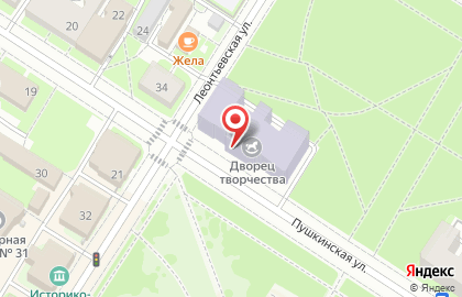 Центр социальной реабилитации инвалидов и детей-инвалидов Пушкинского района на Пушкинской улице, 28 на карте