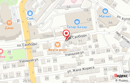 Салон штор на площади Свободы на карте