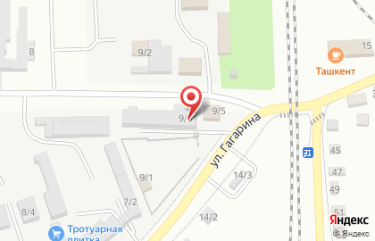 Магазин автоэмалей и автозвука Дружба на улице Гагарина на карте