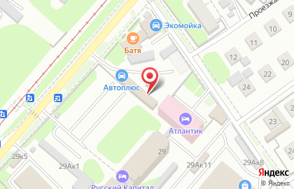 Мебельная компания МВМ в Автозаводском районе на карте