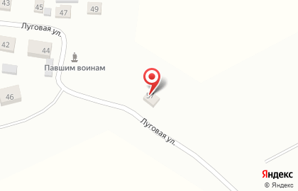 Магазин Ишлейское РАЙПО на Луговой улице на карте