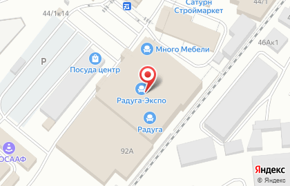 Мебельная компания Арика мебель в Калининском районе на карте