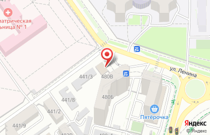 Ставропольского края Ставропольское троллейбусное предприятие на улице Ленина на карте