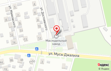 Азнакаевский маслодельный завод на карте