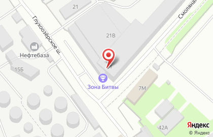 Зона битвы в Санкт-Петербурге на карте
