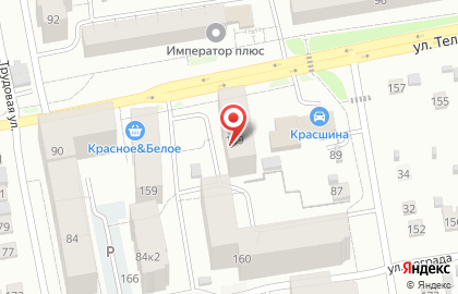 Строящиеся объекты Муниципальный жилищный фонд на улице Тельмана на карте
