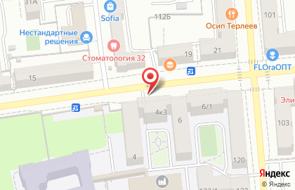 Сеть магазинов цветов, ИП Джаббарова О.С. на улице Маяковского на карте