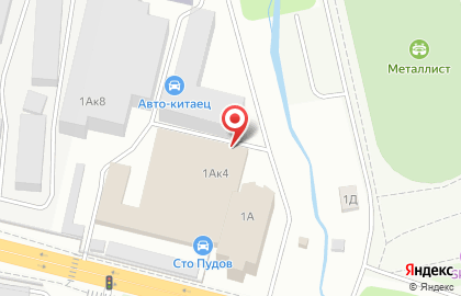 Шиномонтажная мастерская на улице Орджоникидзе на карте