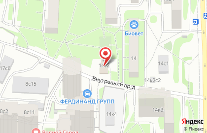Пиццерия Папа Джонс на Симферопольском бульваре на карте