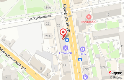 Парикмахерская Стрикси ​ на карте