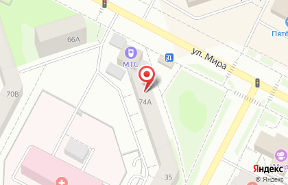 Продуктовый магазин Мясная лавка в Ханты-Мансийске на карте