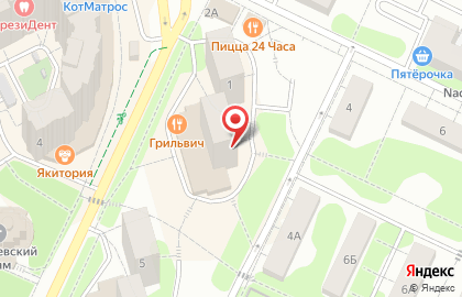 Ресторан Гриль Хаус в Советском проезде на карте