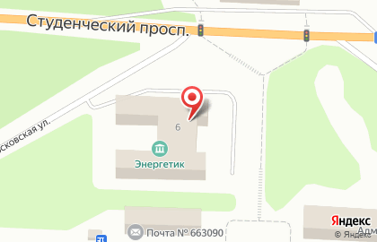 Энергетик, МБУК, городской дворец культуры на карте