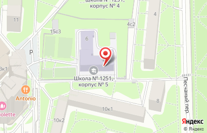 # 1251 Уч корпус 1 на карте