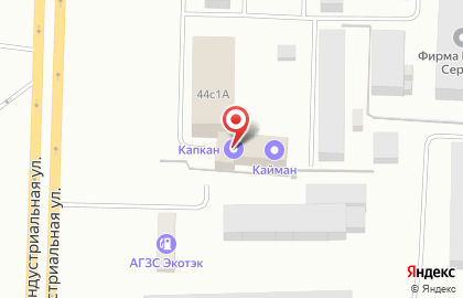 Охранное предприятие Щит на Индустриальной улице на карте