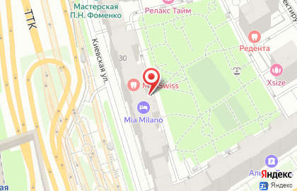 Отель Hotel Mia Milano на карте