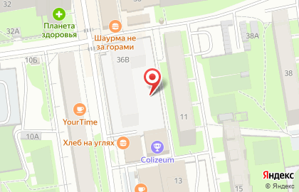 Киоск по продаже фруктов и овощей в Дзержинском районе на карте