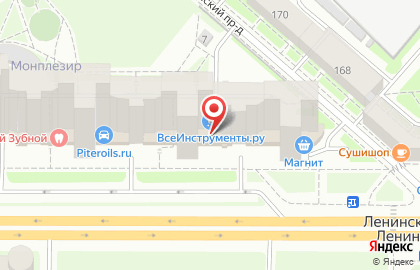 Интернет-гипермаркет товаров для строительства и ремонта ВсеИнструменты.ру на проспекте Ветеранов на карте
