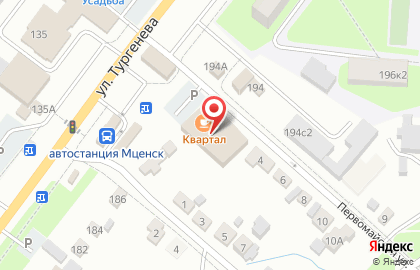 Магазин автозапчастей в Орле на карте