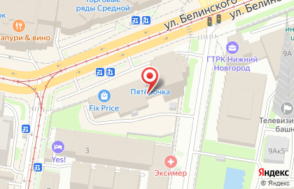 Транспортно-экскурсионное агентство Автотур в Нижнем Новгороде на карте