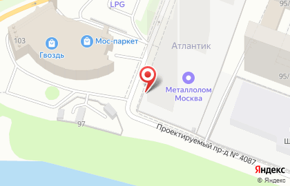 Автокомплекс на Волоколамском шоссе на карте