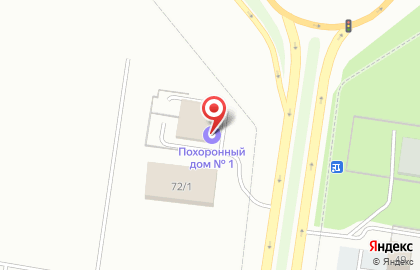 Похоронный дом №1 в Тольятти на карте