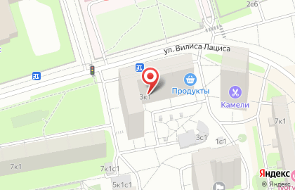 Магазин овощей и фруктов в Москве на карте