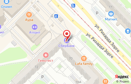 СберБанк в Казани на карте
