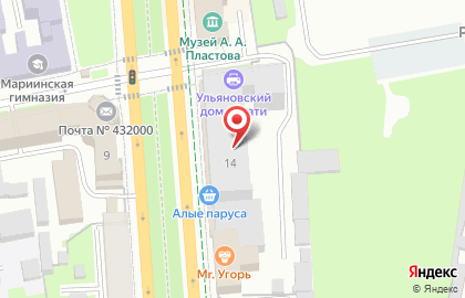 Оберег на карте
