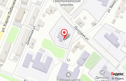 Детский сад Медвежонок №56 на карте