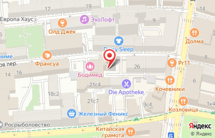Видеостудия Moskva в Печатниковом переулке на карте