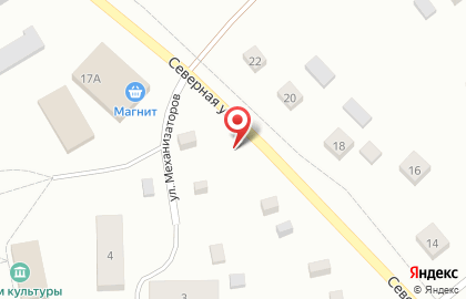Продуктовый магазин Гостинец на Северной улице на карте