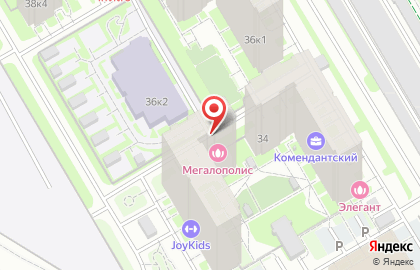 Салон красоты Megalopolis на карте