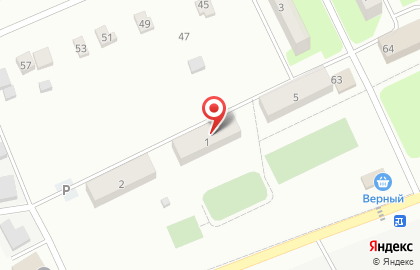 Универсам Верный в Москве на карте