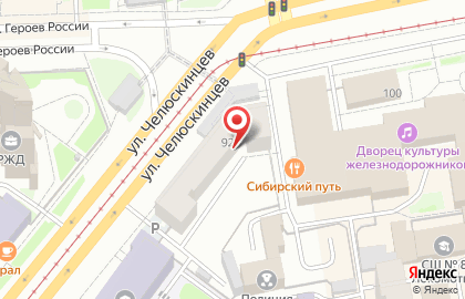 Частный детский сад Мишутка на улице Челюскинцев на карте