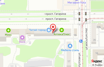 Ювелирный магазин 585 Золотой на проспекте Гагарина на карте