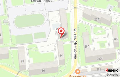 Дом детского творчества Лира в Октябрьском районе на карте
