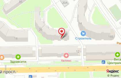 Салон-парикмахерская Скарлетт на Московском проспекте на карте