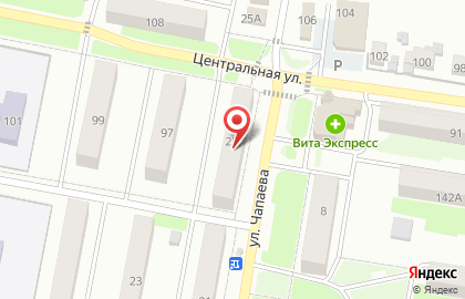 Рыбный магазин Золотая FISHka на улице Чапаева на карте