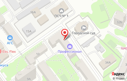 Стройпласт на улице Ленинградской на карте