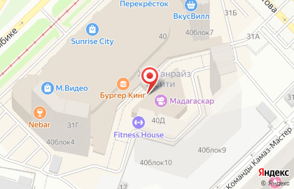 Развлекательный центр Мадагаскар на проспекте Сююмбике на карте
