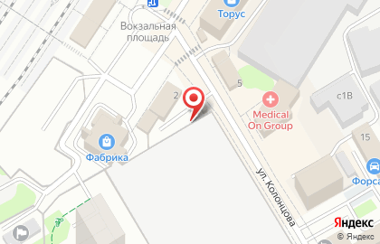 Магазин продуктов на Вокзальной площади, вл2а на карте