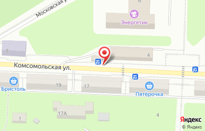 Фирменный магазин Берёзовский на Комсомольской на карте