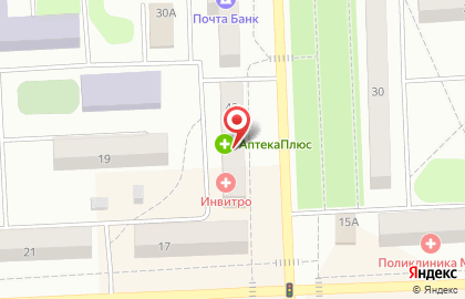 Медицинская компания Инвитро на улице Машиностроителей на карте