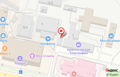 Конфаэль ООО в Красногорске на карте