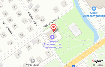 Храм Церкви христиан-адвентистов седьмого дня на карте