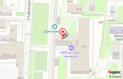 Камтех на Ленинском проспекте на карте